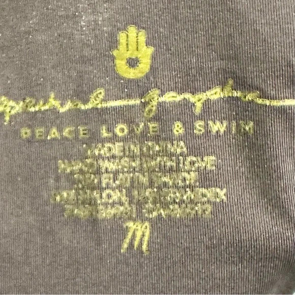 🔥AMAZING Spiritual Gangster black cut out one piece swimsuit. NEVER WORN.🔥 - Picture 8 of 8